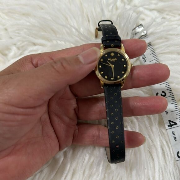 KATE SPADE NEW YORK GOLD POLKA DOT WATCH - Picture 4 of 5